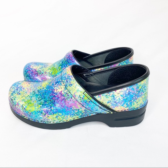 Dansko speckled patent Clearance